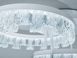 Сучасна стельова LED-люстра Diasha MX78204/3WH 90W, три кільця, 3 режими світла, 52 см - мініатюра 6