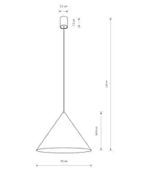 Люстра Nowodvorski 11483 Zenith L GU10 1x20W IP20 Теракотова - мініатюра 9