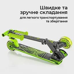 Самокат Neon Vector Зелений NT05G2 - мініатюра 4