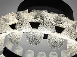 Стильна стельова LED люстра Diasha 2511/400BK чорна 40W з пультом 7 м2 - мініатюра 5
