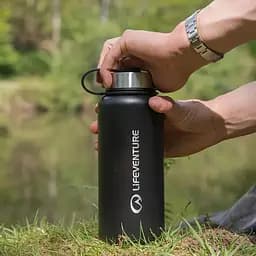 Термофляга Lifeventure Stainless Steel Flask 1 L Чорний - мініатюра 3