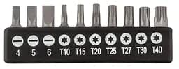 Викрутки 10 біт, SL,PH,Torx, сталь CrV, набір 14шт Neo Tools hoz0014077 - мініатюра 3