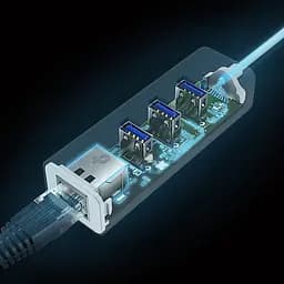 Мережевий адаптер UE330С 1xGE, 3xUSB3.0, USB-С TP-Link teh0018067 - мініатюра 6