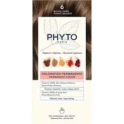 Крем-краска для волос Phyto Phytocolor тон 6 темно-русый 112 мл (РН10023)