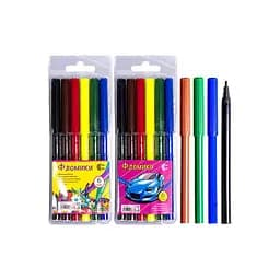 Дитячі Фломастери "Фломіки" COLOR-IT CR550-6 6 кольорів - мініатюра 3