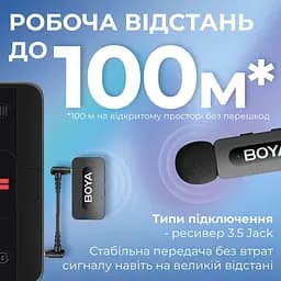 Мікрофон Boya BY-V35 TRS for camera Black (BY-V35) - мініатюра 9