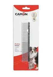 Гребінець хромований Camon 16 см - мініатюра 2