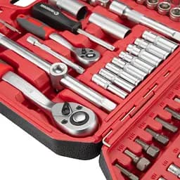 Набір інструментів 1/2"&1/4" 110 од. Intertool ET-9108 - мініатюра 4
