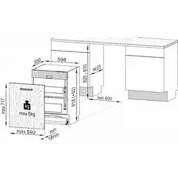 Посудомийна машина Beko DIN34322 - мініатюра 4