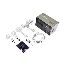 Змішувач для ванної Kroner KRP Edelstahl Klassisch - ESG060 CV022998 Хром матовий - мініатюра 9