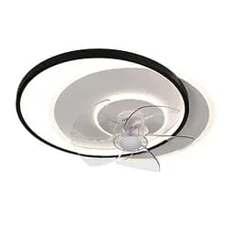 Люстра з вентилятором LED Levistella 7875088C BK+WH, 48 Вт, чорний + білий, сучасний стиль для вітальні - мініатюра 2
