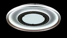 Люстра стельова LED Splendid Ray L55088/500B/1, 1 лампа, 50 см, сірий/золотий, димер, сучасний стиль - мініатюра 2