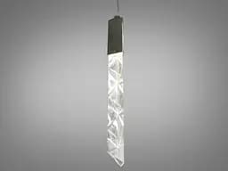 Стельова люстра LED Diasha 3001/1HR, 3W, хром, сучасний стиль для коридору, вітальні, спальні, офісу
