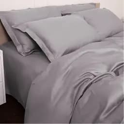 Комплект постільної білизни MirSon Tencel №06 Gray 2х160х220 см (2200009370533) - мініатюра 7