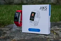 Розумний фітнес браслет Jiks Fit lite з тонометром і ЕКГ (Червоний) - мініатюра 7