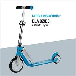 Самокат Hudora Little Big Wheel синій (14202) - мініатюра 2