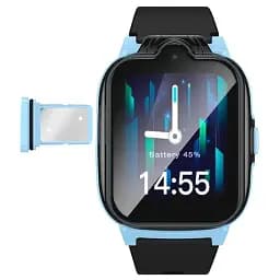 Дитячий смарт-годинник Hoco Y104 4G Children Phone-Watch Black - мініатюра 3