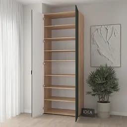 Шафа для одягу з полицями С-9.2 Дуб крафт/Камуфляж Idea - мініатюра 2
