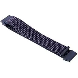 Ремінець DK CDK для Samsung Galaxy Watch (R800) 46mm 22mm Nylon Sport Loop (012416) (indigo) - мініатюра 3