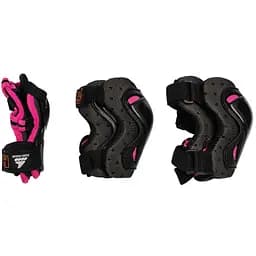 Набір захисту Rollerblade Skate Gear Junior XS Чорний-Рожевий - мініатюра 2
