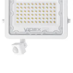 Прожектор Videx LED F2e 50W 5000K з датчиком руху та освітленості (VL-F2e505W-S) - мініатюра 5