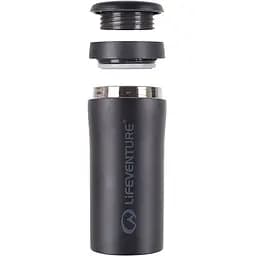 Термокухоль Lifeventure Thermal Mug Чорний-Сірий - мініатюра 2