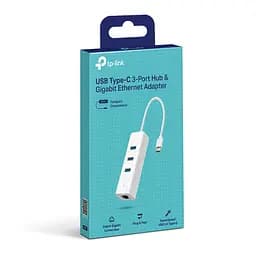 Мережевий адаптер UE330С 1xGE, 3xUSB3.0, USB-С TP-Link teh0018067 - мініатюра 7