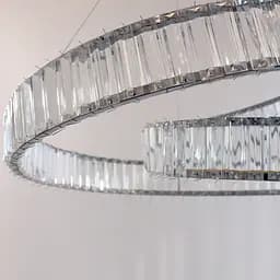 Підвісна люстра Friendlylight Dune M Chrome FL5209 - мініатюра 2