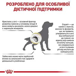 Сухий дієтичний корм Royal Canin Urinary S/O Moderate Calorie для собак схильних до набору зайвої ваги при захворюваннях нижніх сечовивідних шляхів, 1,5 кг (3800015) - мініатюра 5