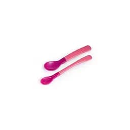 Термочутливі ложечки Canpol babies Magic Spoons, 2 шт., рожевий (9/581) - мініатюра 2