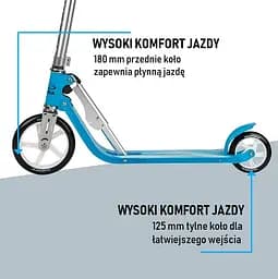 Самокат Hudora Little Big Wheel синій (14202) - мініатюра 5