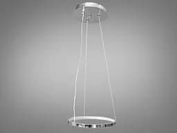 Люстра стельова LED Diasha MD9079-300HR, 26W, 3000K, хром, сучасний стиль для передпокою - мініатюра 2