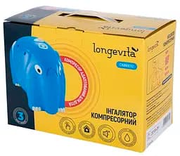 Компресорний інгалятор Longevita Слоник CNB69012 Blue (6401715) - мініатюра 18