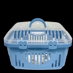 Переноска для собак Georplast Rocket Classic з прозорою кришкою, 49×33×33 см, в асортименті - мініатюра 3