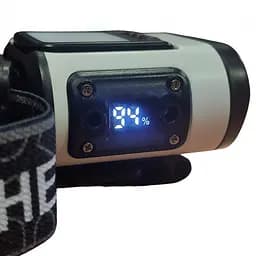 Акумуляторний налобний ліхтар із датчиком руху T152 є червоне світло - мініатюра 4