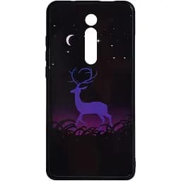 Чохол-накладка Toto Night Light Print Glass Case Xiaomi Redmi Mi 9T/Mi 9T Pro/Redmi K20/K20 Pro Deer