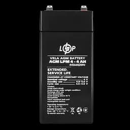 Аккумулятор AGM LPM 4V - 4 Ah - мініатюра 6