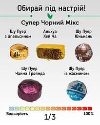 Чай Супер Чорний Мікс, 15 смаків - мініатюра 3