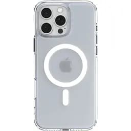 Прозорий чохол Spigen Ultra Hybrid MagSafe Frost Clear для iPhone 16 Pro (ACS08133) - мініатюра 5