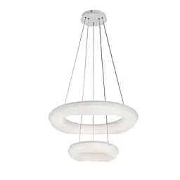 Люстра стельова LED Levistella 797MD6008 (550+300), 80W, три режими світла, діаметр 300+550 мм, пульт, сучасний стиль - мініатюра 3