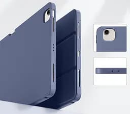 Чохол-книжка DK для Apple iPad Air 13" M2 2024 екошкіра/силікон Smart Case cлот стилус (017899) lavender - мініатюра 4