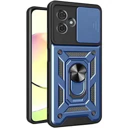 Чохол Ummi Camshield Serge Ring для Motorola Moto G55 5G Синій/Navy