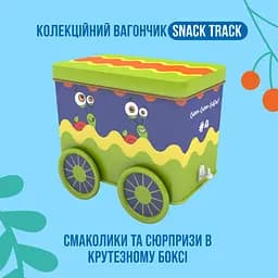 Набір солодощів Bob Snail Snack Track з іграшкою та стікером, в асортименті 107 г - мініатюра 2