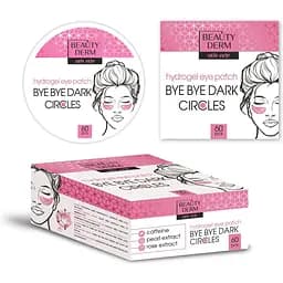 Гідрогелеві патчі Beauty Derm Bye Bye Dark Crcles рожеві 60 шт. - мініатюра 2