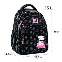 Рюкзак для початкової школи Kite Education 763M HK Чорний (HK26-763M) - мініатюра 3