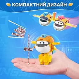 Ігрова фігурка-трансформер Super Wings Transform-a-Bots Такі (Taki) 5 см (YW780058) - мініатюра 4
