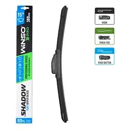 Безкаркасна щітка Winso Pro Shadow 15/380 мм (117380) - мініатюра 3