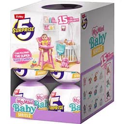 Ігровий набір Zuru 5 Surprise My Mini Baby немовля з аксесуарами в асортименті (77707GQ1) - мініатюра 4
