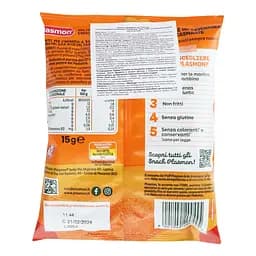 Снеки кукурудзяні Plasmon Baby Puffs з морквою та томатами, 15 г - мініатюра 2