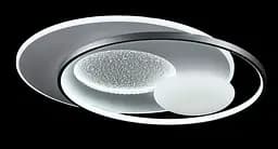 Сучасна стельова LED-люстра L2908/580/2+2 LED (WHITE+GREY), 144 Вт, діаметр 58 см, від 14 до 20 м2 - мініатюра 3